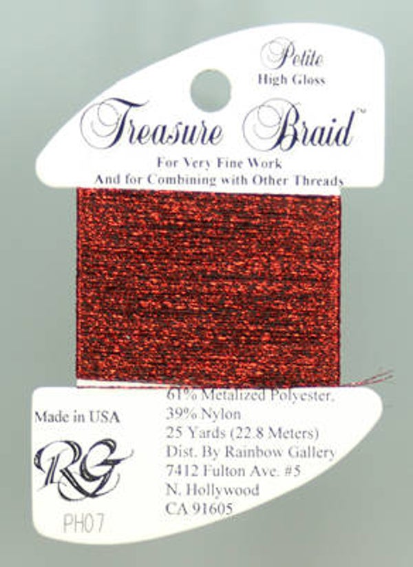 Petite Treasure Braid High Gloss - Christmas Red - 07
