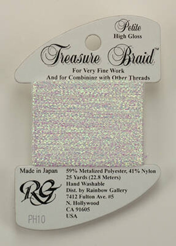 Petite Treasure Braid High Gloss - White Pearl - 10