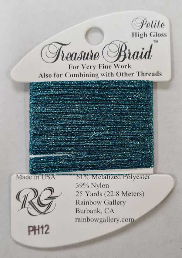 Petite Treasure Braid High Gloss - Dark Turquoise - 12