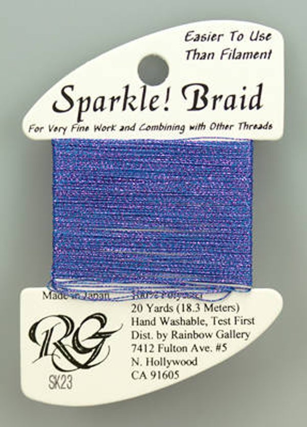 Sparkle braid - Iris - 23