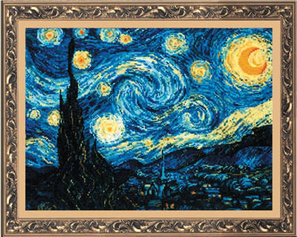 Borduurpakket - Starry Night