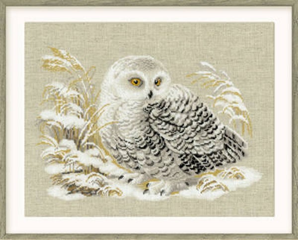 Borduurpakket - White Owl