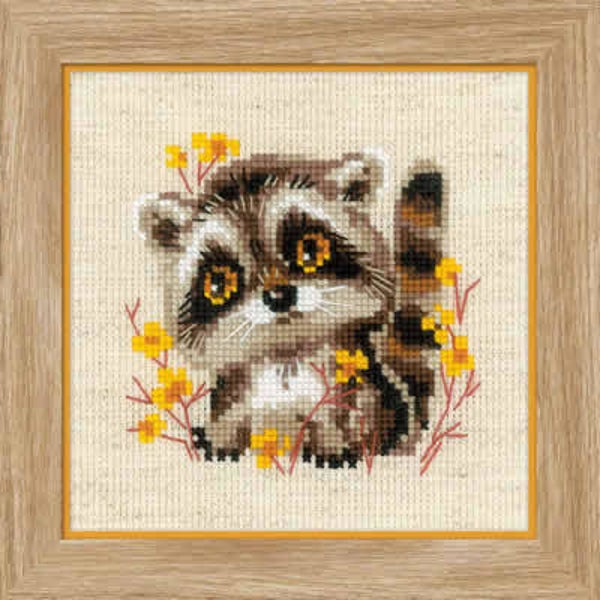 Borduurpakket - Little Raccoon
