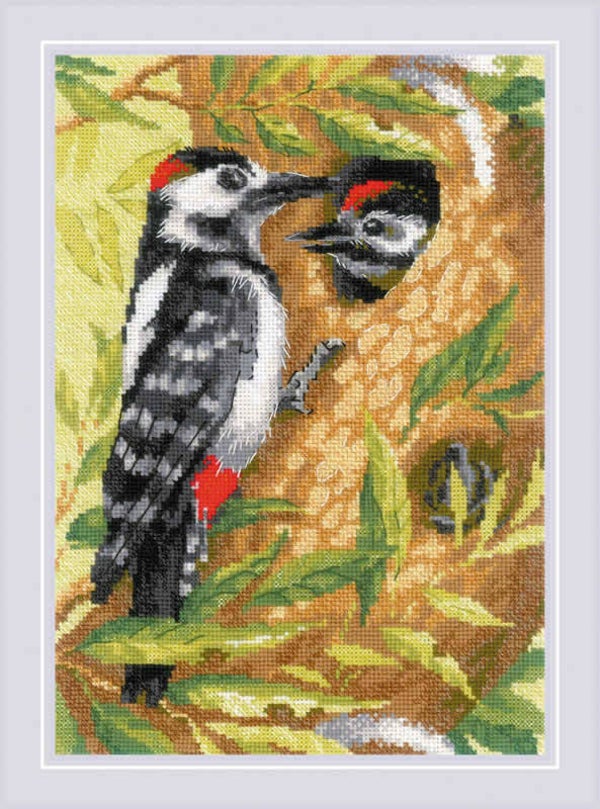 Borduurpakket - Woodpecker