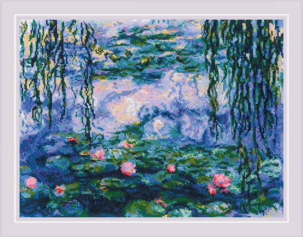 Borduurpakket - Water Lilies (C. Monet)