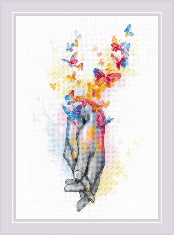 Borduurpakket - Love is in the Air