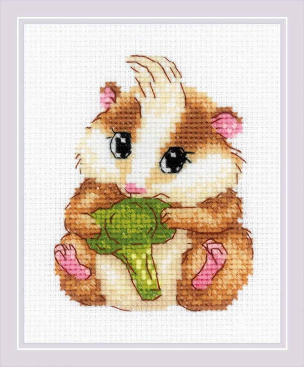 Borduurpakket - Cute Hamster