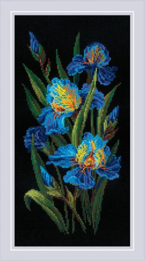 Borduurpakket - Beautiful Irises