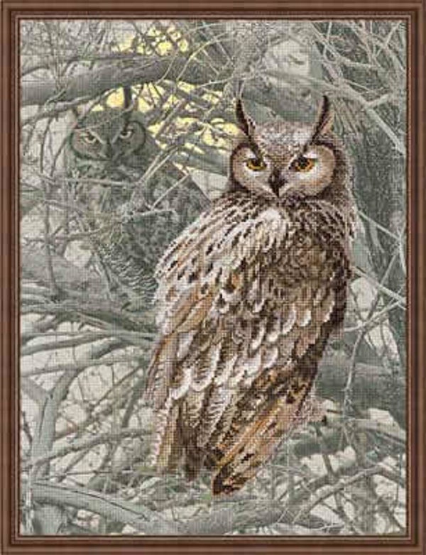 Borduurpakket - Eagle Owl