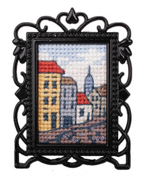 Borduurpakket - Framed Art - Street