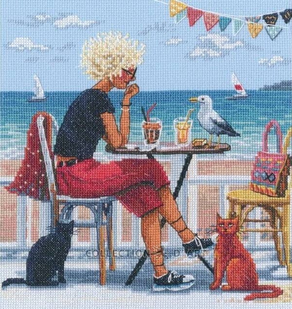 Borduurpakket - Holiday by the Sea