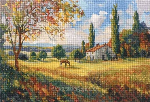 Borduurpakket - Autumn Pastoral