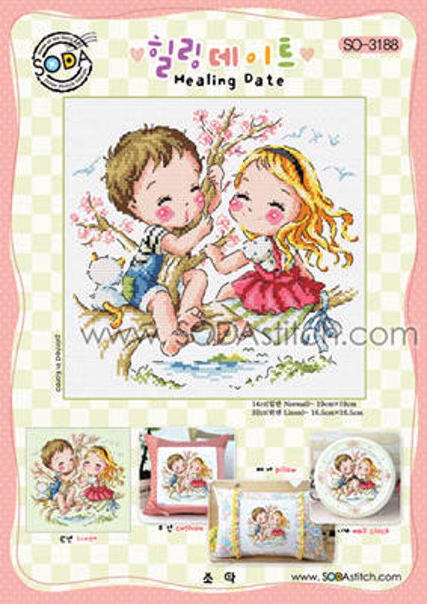 Borduurpatroon - Healing Date