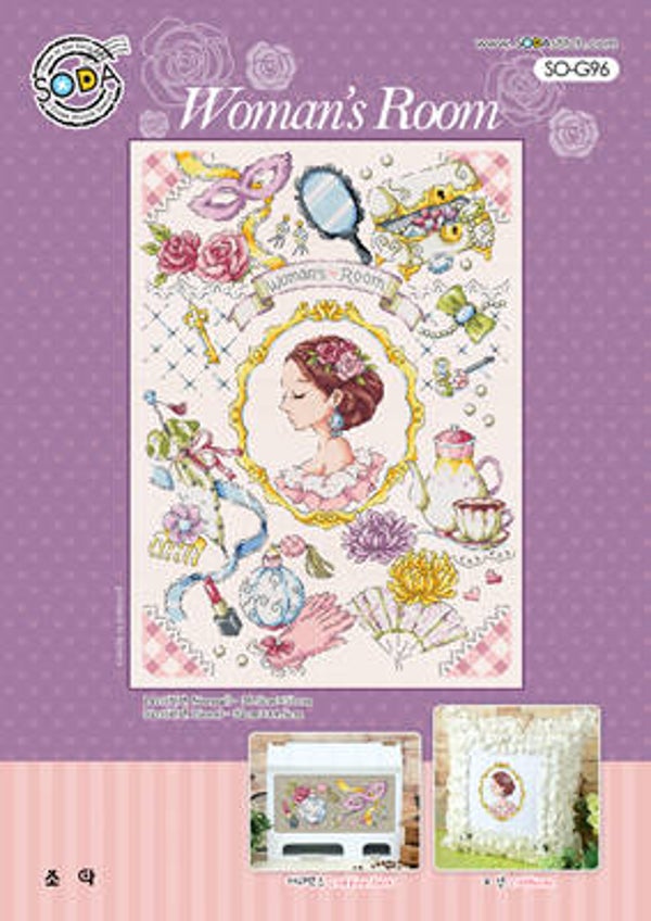 Borduurpatroon - Woman's Room