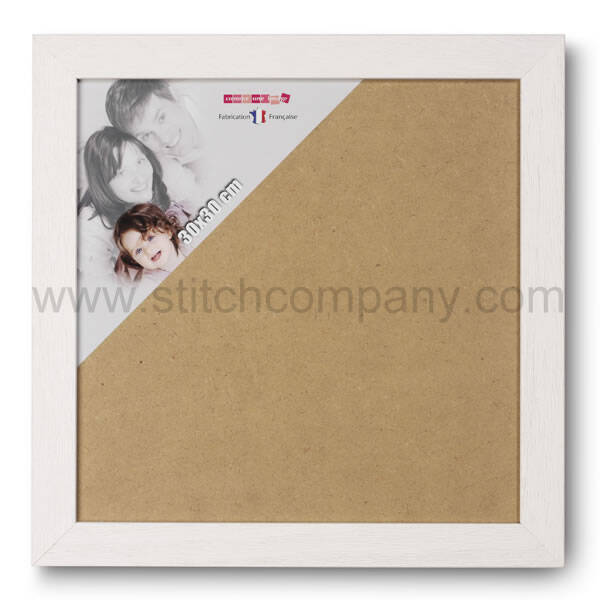 Wissellijst Hout 30 x 30 cm - Wit