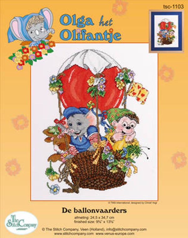 Borduurpakket - De Ballonvaarders