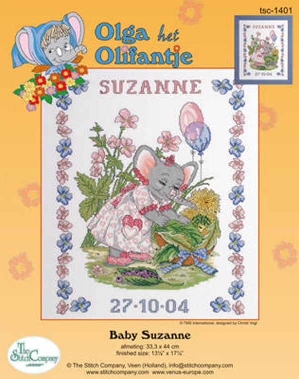 Borduurpakket - Baby Suzanne