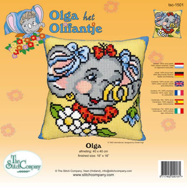 Kussen Borduurpakket - Olga