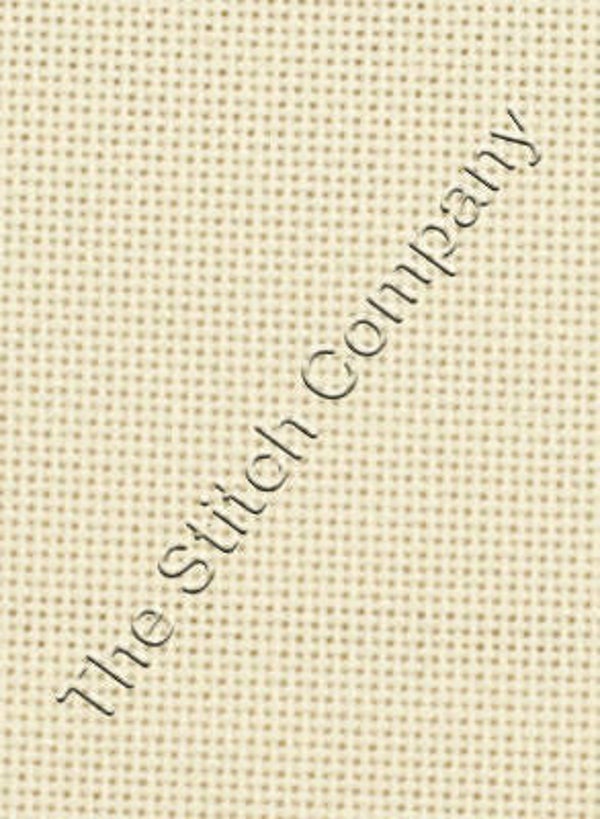 Borduurstof Evenweave 25 count - Ecru (140 cm breed)