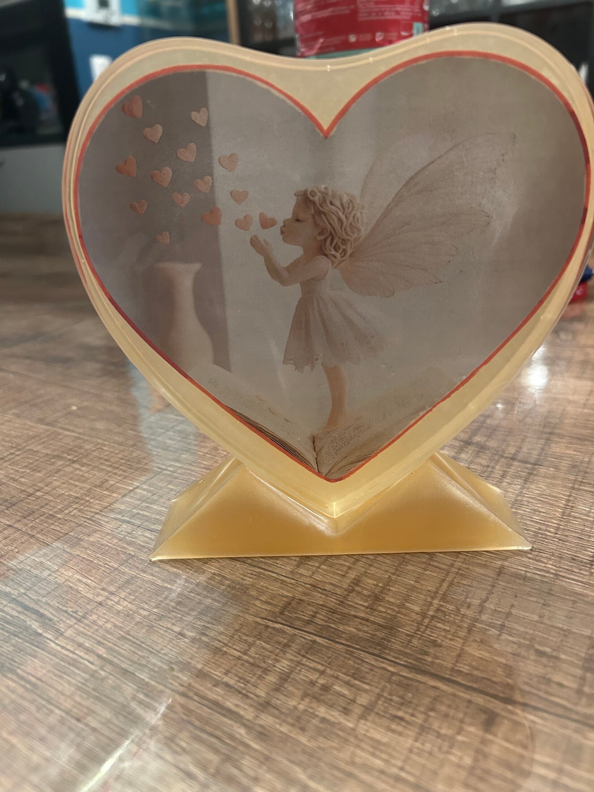 Epoxy hart op staander