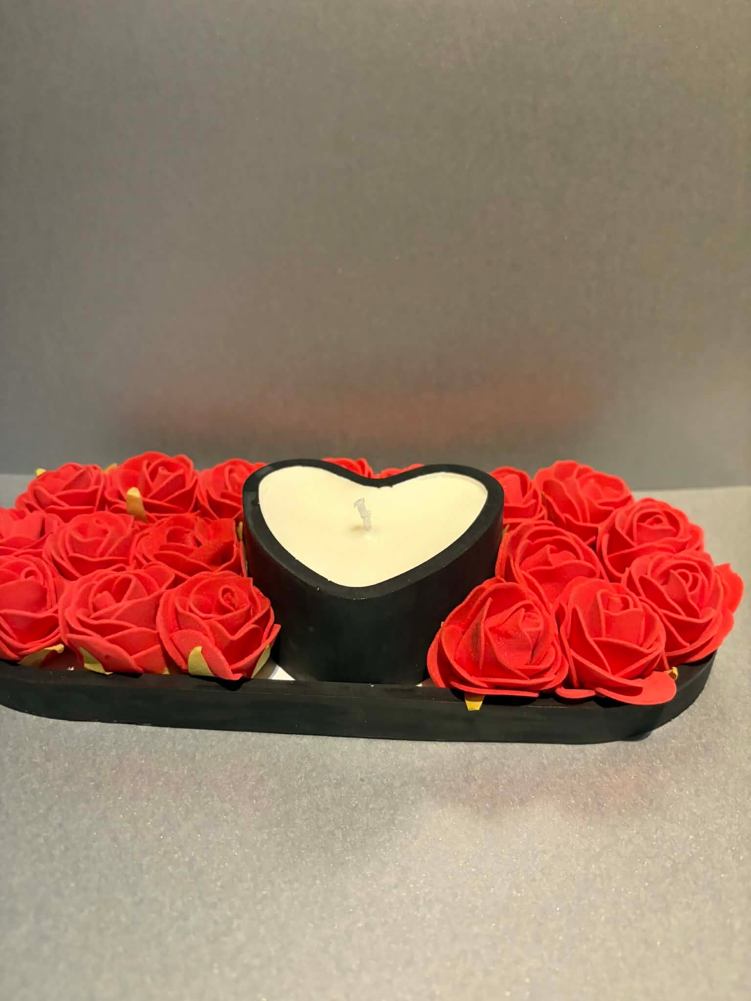 Rozen Tuin met Kaars