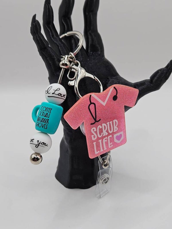 Nurse Life - ID card holder and Keyring