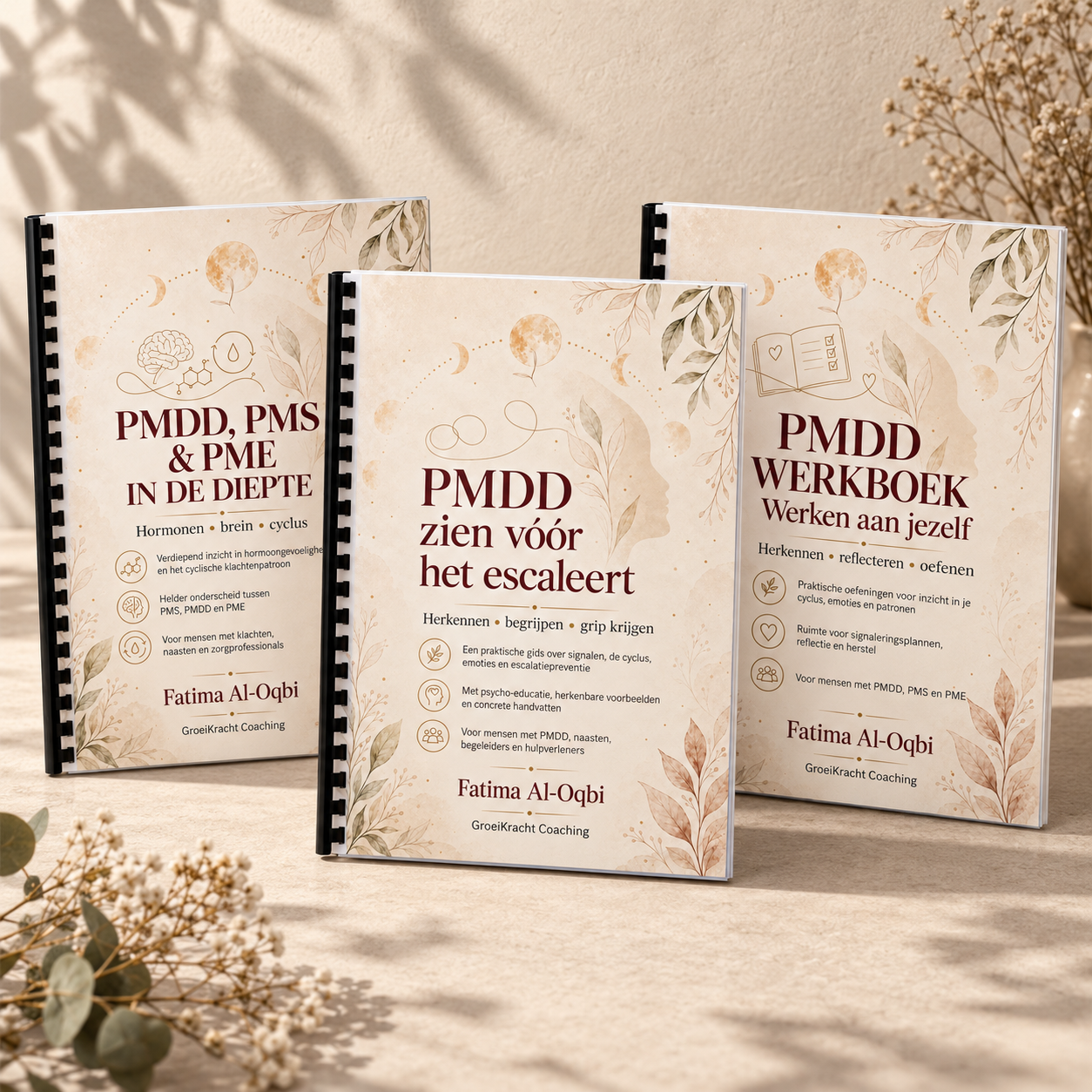 BUNDEL: PMDD Boek, verdiepingsboek & Werkboek