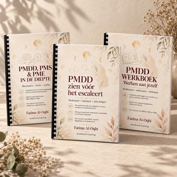 BUNDEL: PMDD Boek, verdiepingsboek & Werkboek