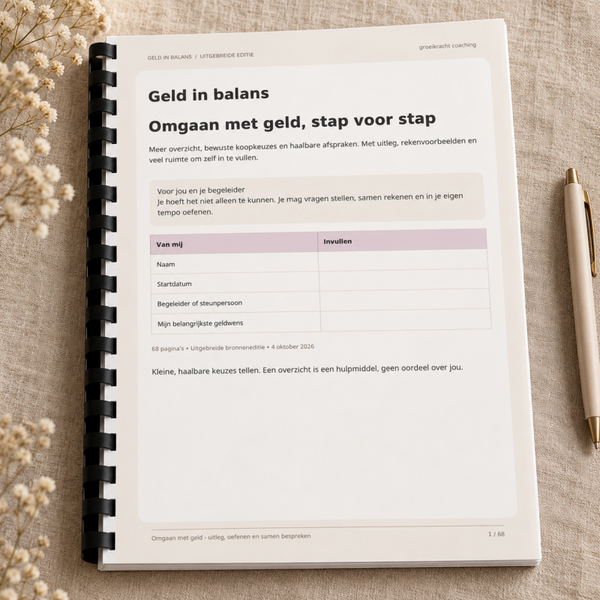 Geld in balans — Omgaan met geld, stap voor stap