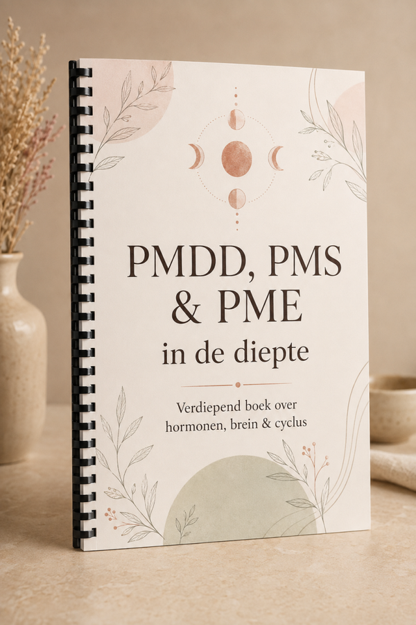 PMDD, PMS & PME in de diepte | Verdiepend boek over hormonen, brein & cyclus
