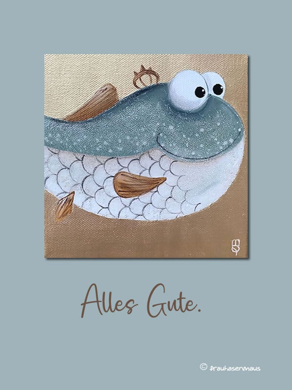 Karte "Alles Gute."