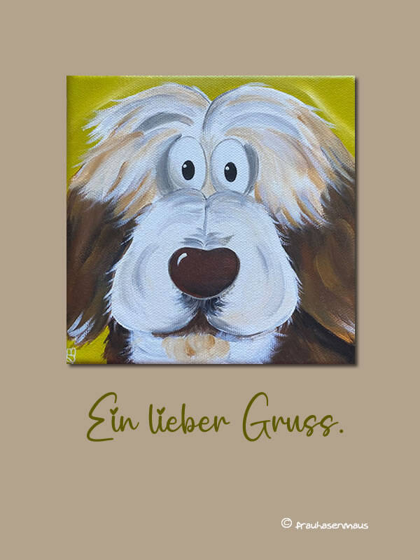 Karte "Ein lieber Gruss."