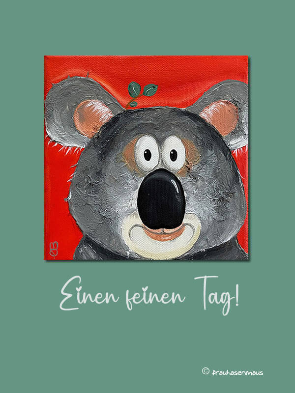 Karte "Einen feinen Tag!"