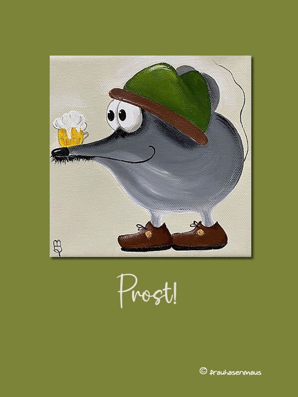 Karte "Prost!"
