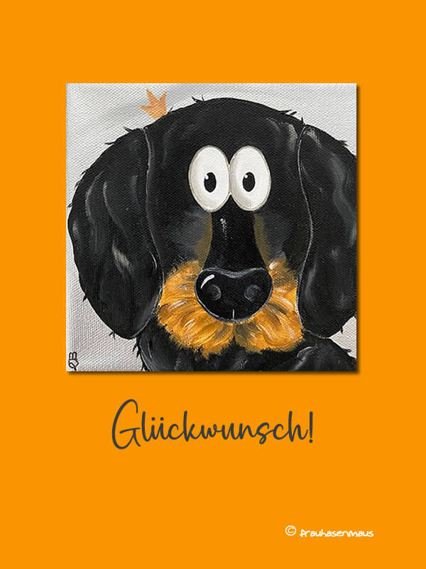 Karte "Glückwunsch!"
