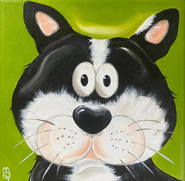 15x15 cm Katze „Karli“