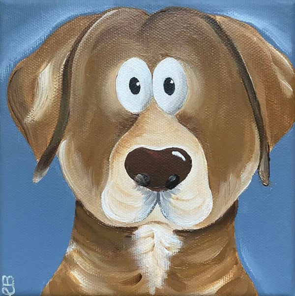 15x15 cm Hund „Hartmut“