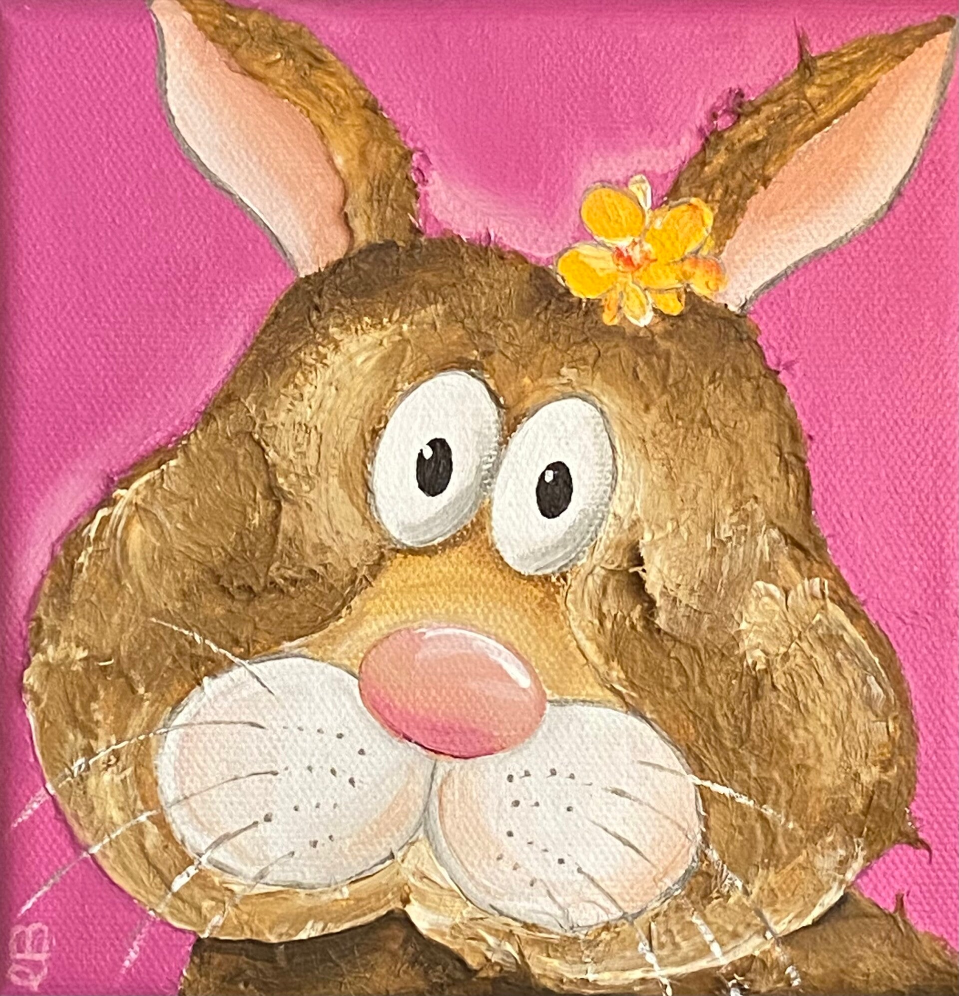 15x15 cm Hase „Henriette“