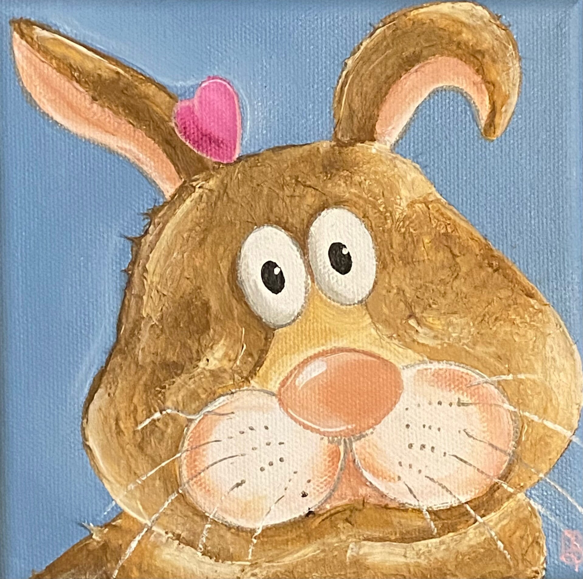15x15 cm Hase „Holger“