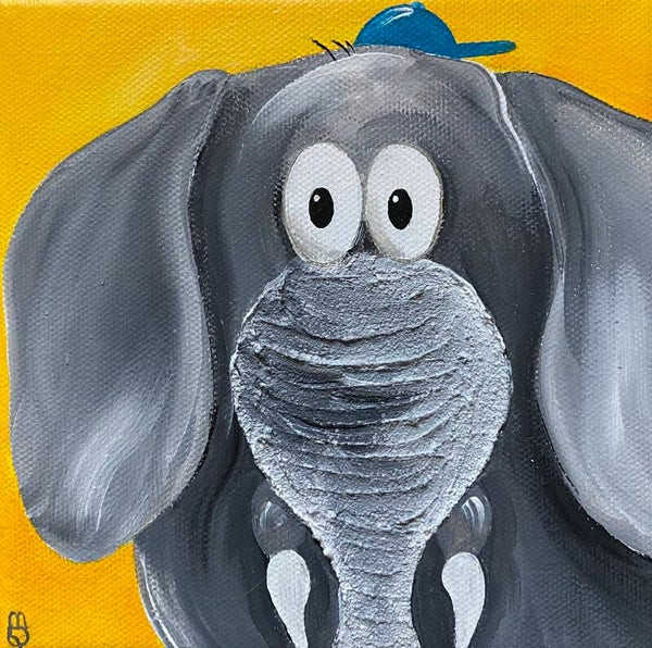 15x15 cm Elefant „Erwin“