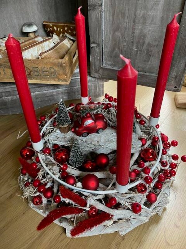 Adventskranz „Driving Home for Xmas“