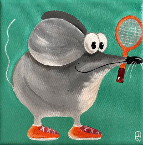 15x15 cm Maus "Marvin"