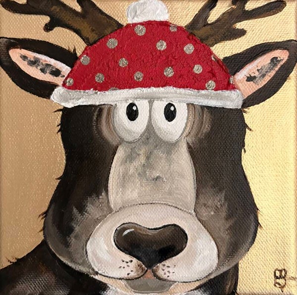 15x15 cm Hirsch „Henriette“