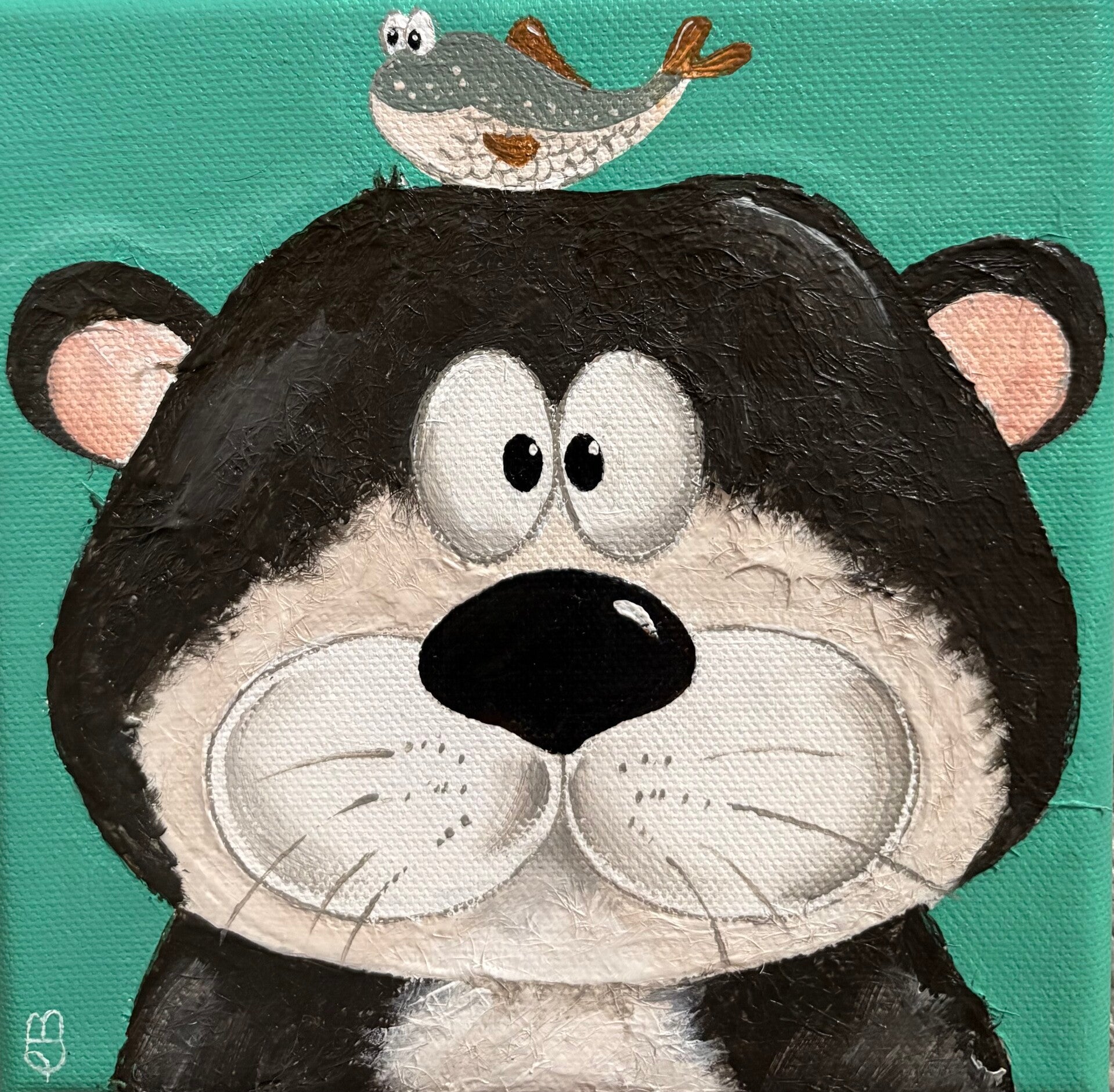 15x15 cm Otter „Ottfried“