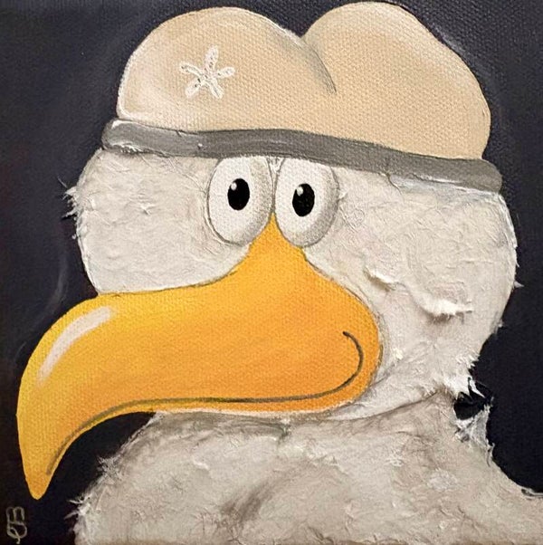 15x15 cm Möwe „Molly“
