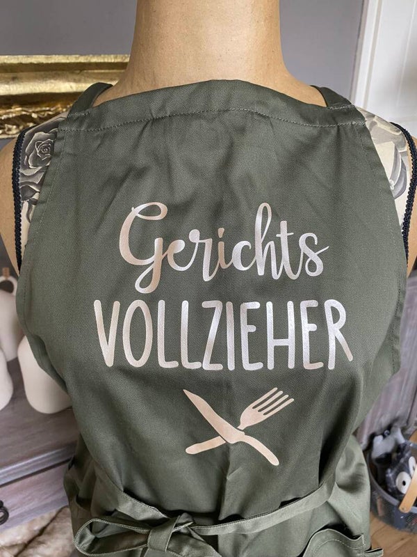 Schürze "Gerichts Vollzieher"