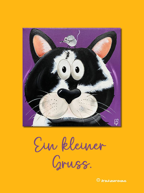 Karte "Ein kleiner Gruss."