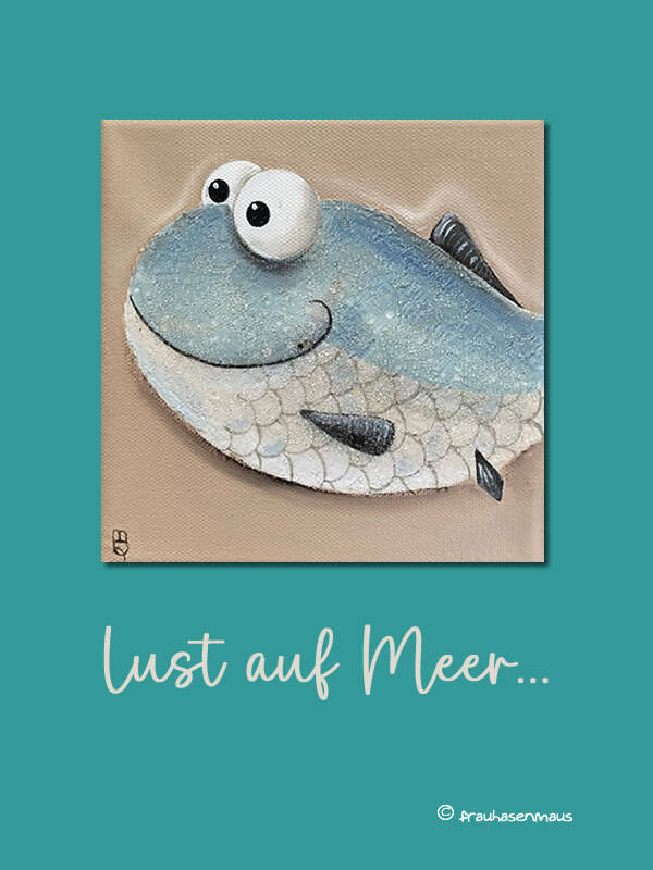 Karte "Lust auf Meer..."