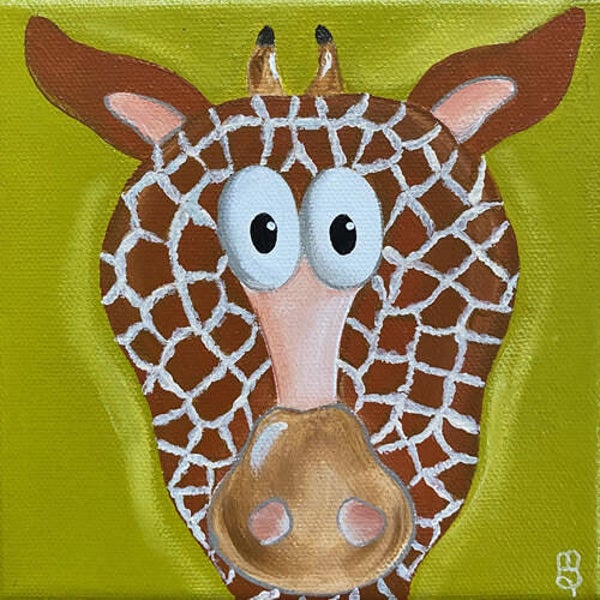 15x15 cm Giraffe „Gisbert“