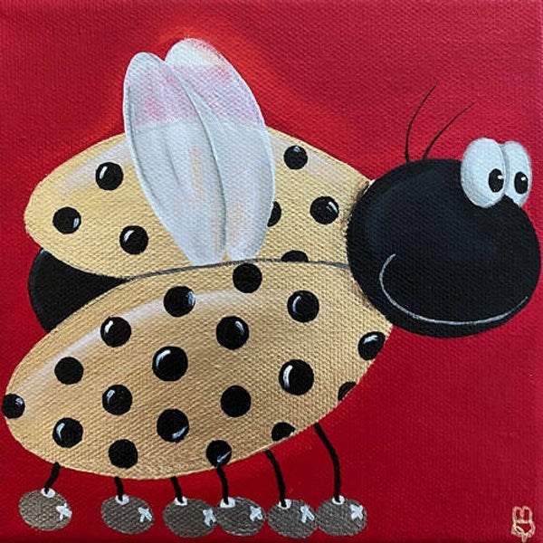 15x15 cm Käfer "Karl"